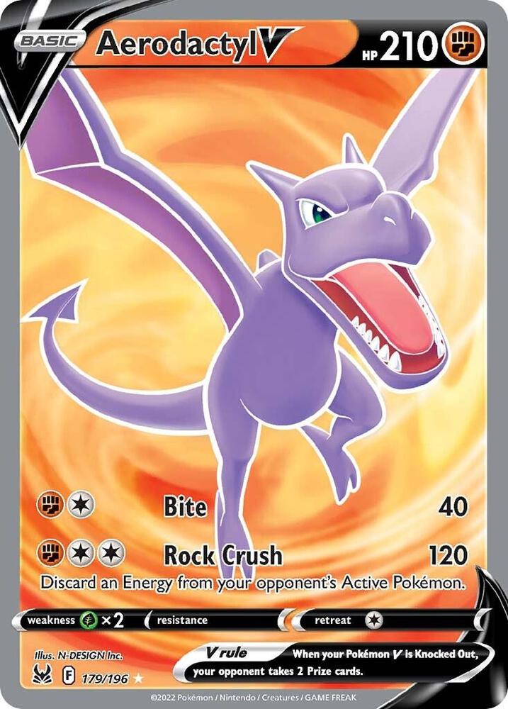 Aerodactyl V (Full Art) - SWSH11: Lost Origin