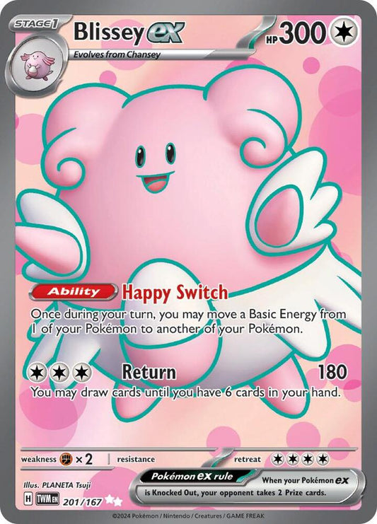 Blissey ex - 201/167 - SV06: Twilight Masquerade