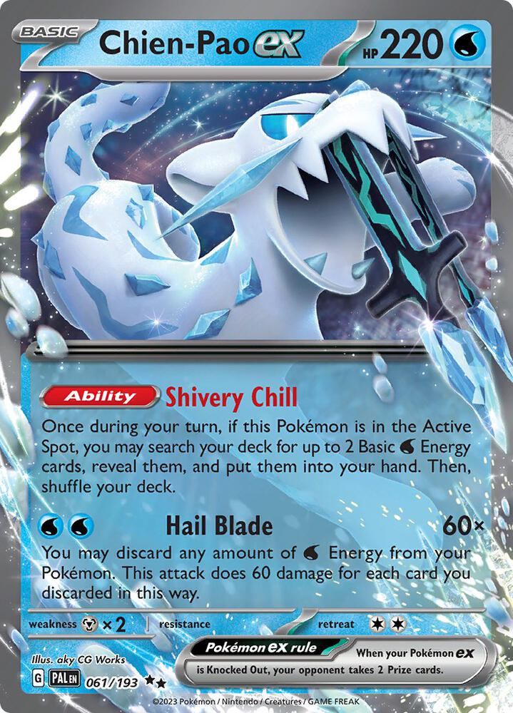 Chien-Pao ex - 061/193 - SV02: Paldea Evolved