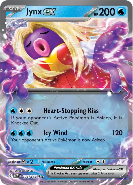 Jynx ex - 124/165 - SV: Scarlet & Violet 151