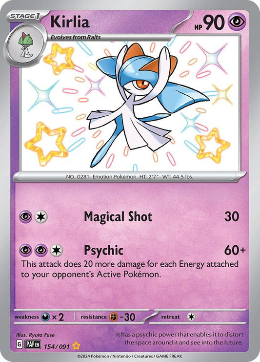 Kirlia - 154/091 - SV: Paldean Fates