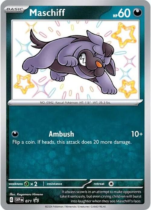 Maschiff - 071 - SV: Scarlet & Violet Promo Cards