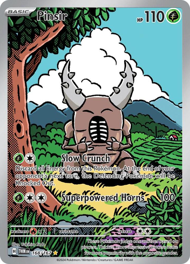 Pinsir - 168/167 - SV06: Twilight Masquerade