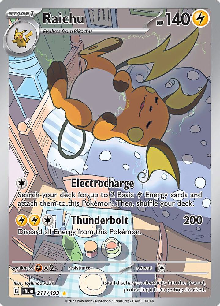 Raichu - 211/193 - SV02: Paldea Evolved