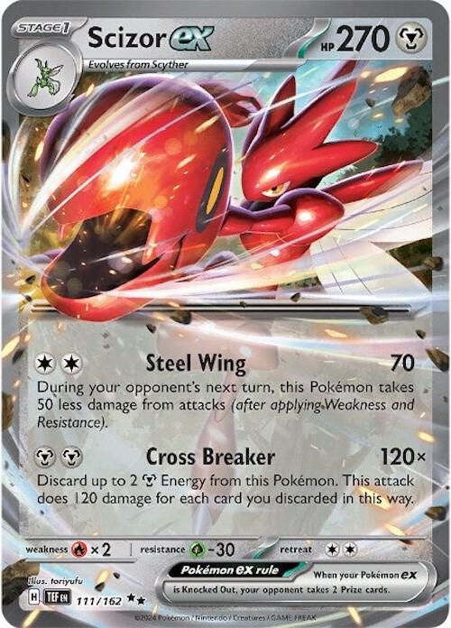 Scizor ex - 111/162 - SV05: Temporal Forces