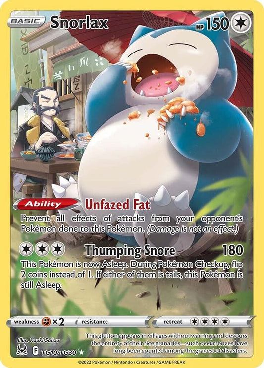 Snorlax - SWSH11: Lost Origin Trainer Gallery