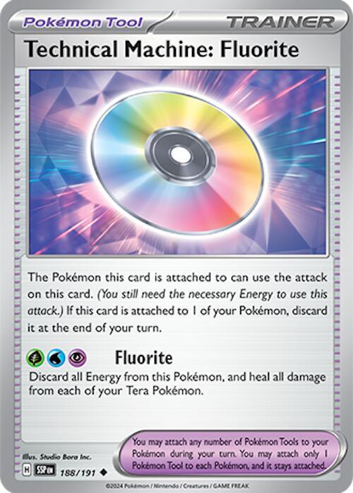 Technical Machine: Fluorite - 188/191 - SV08: Surging Sparks