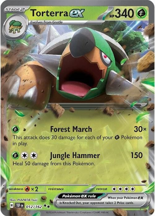 Torterra ex - 012/162 - SV05: Temporal Forces