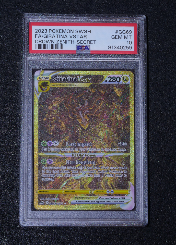 FA/Giratina VSTAR #GG69 - 2023 Pokemon SWSH Crown Zenith - PSA GEM MINT 10