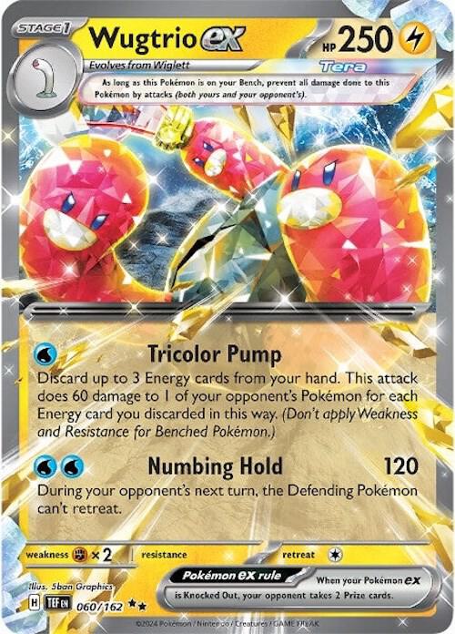 Wugtrio ex - 060/162 - SV05: Temporal Forces